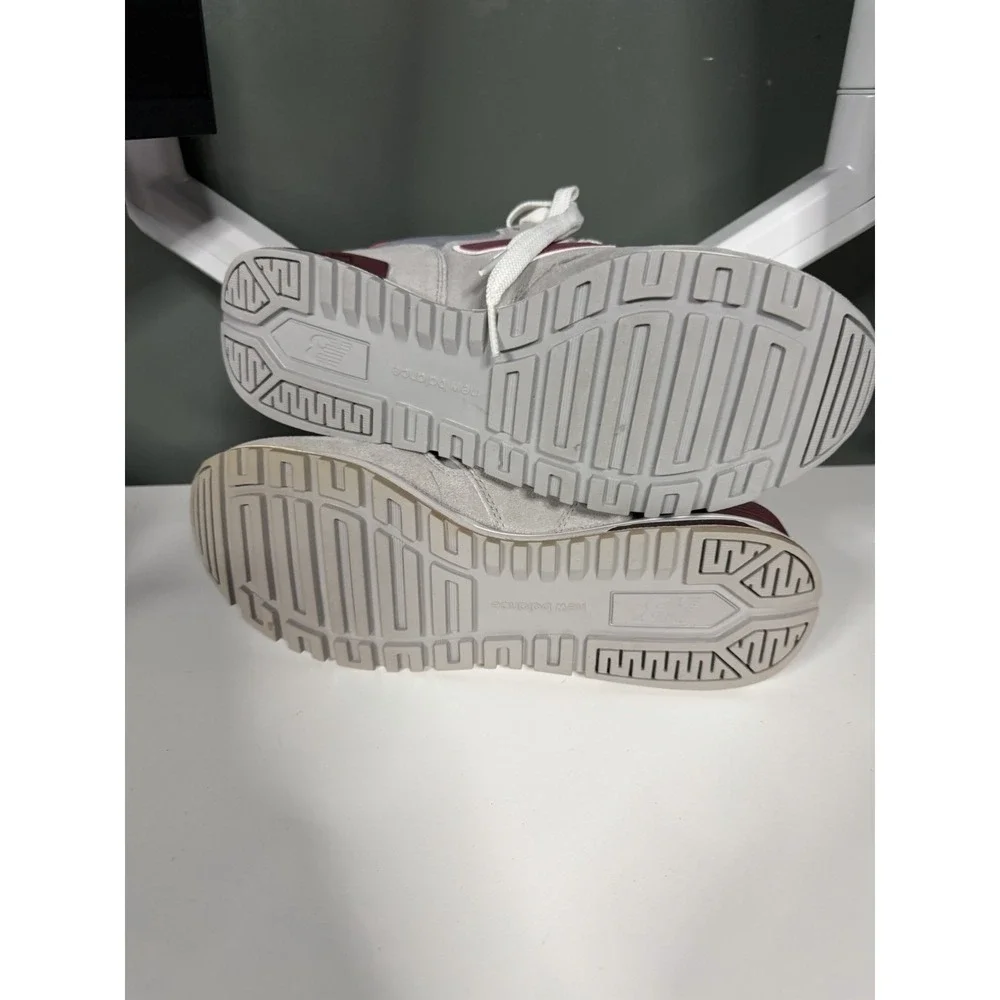 Mens New Balance 996 ML565RG Sneakers Running Grey/Burgundy Size‎ 8.5 New